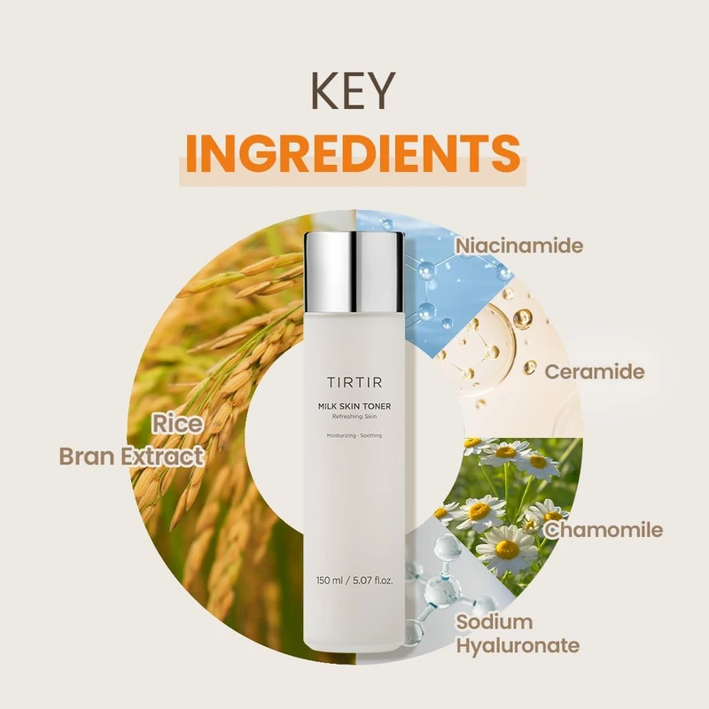 TIRTIR MILK SKIN TONER (150ml) - Image 6