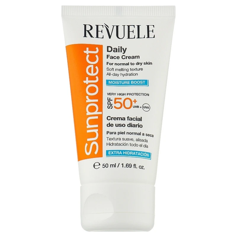 Revuele Sunprotect Daily Face Cream Moisture Boost SPF 50+ (Normal To Dry)