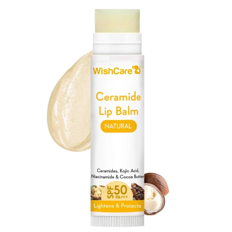 WishCare Tinted Lip Balm with SPF 50 PA+++ (Natural)