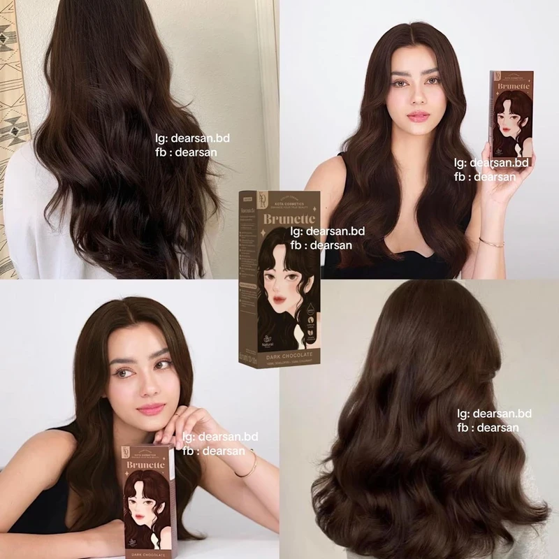 KOTA Hair Color Brunette (Dark Chocolate)