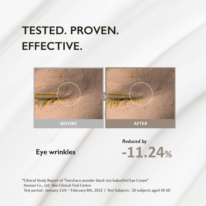 Haruharu Wonder Black Rice Bakuchiol Eye Cream - Image 4