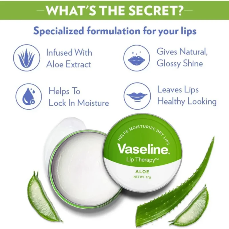 Vaseline Lip Therapy Aloe Vera - Image 3