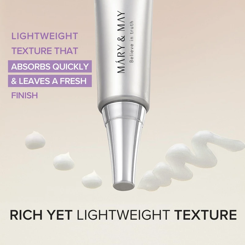 MARY & MAY Tranexamic + Glutathione Eye Cream (12g) - Image 7