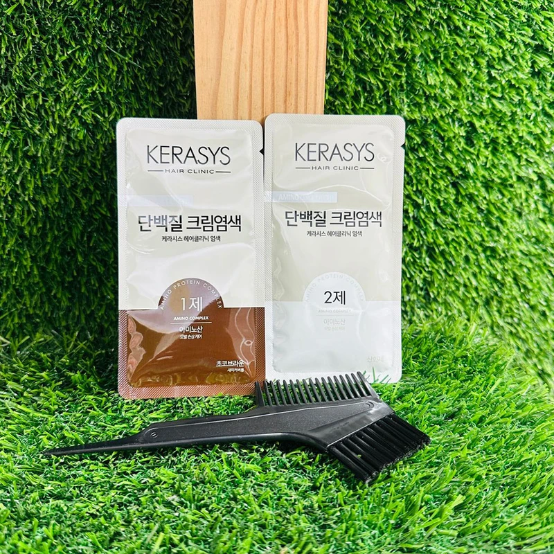 Kerasys Amino Acid & Protein Permanent Hair Color (Natural Brown) - Image 4