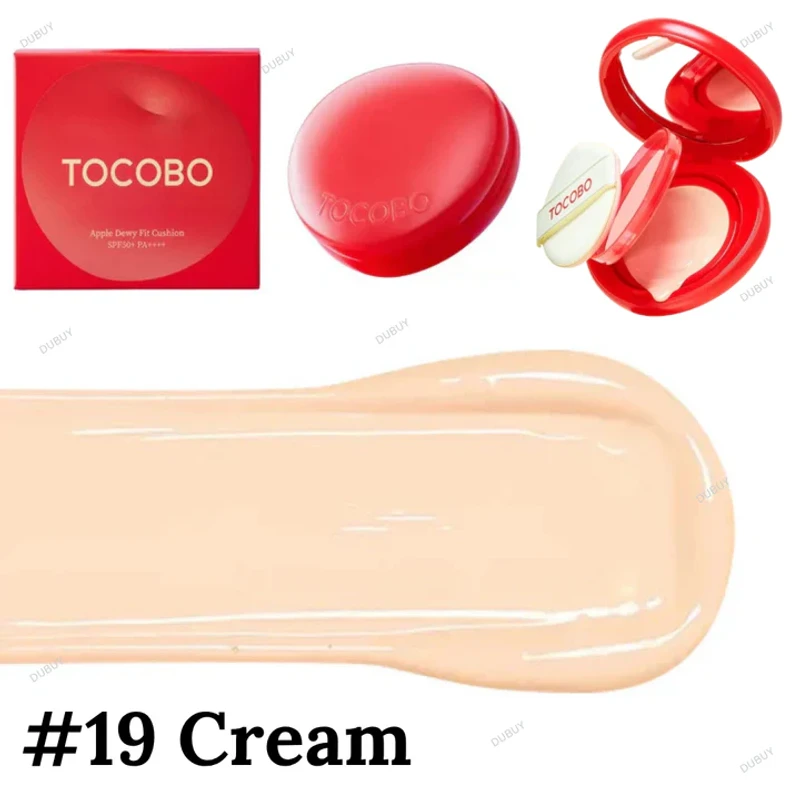 TOCOBO Apple Dewy Fit Cushion 19 Cream + Refill pack