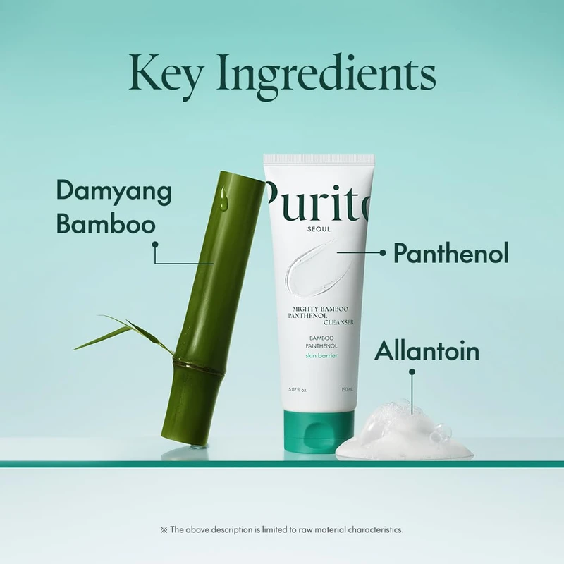 The Purito Mighty Bamboo Panthenol Cleanser (150ML) - Image 6