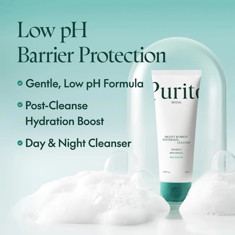The Purito Mighty Bamboo Panthenol Cleanser (150ML)