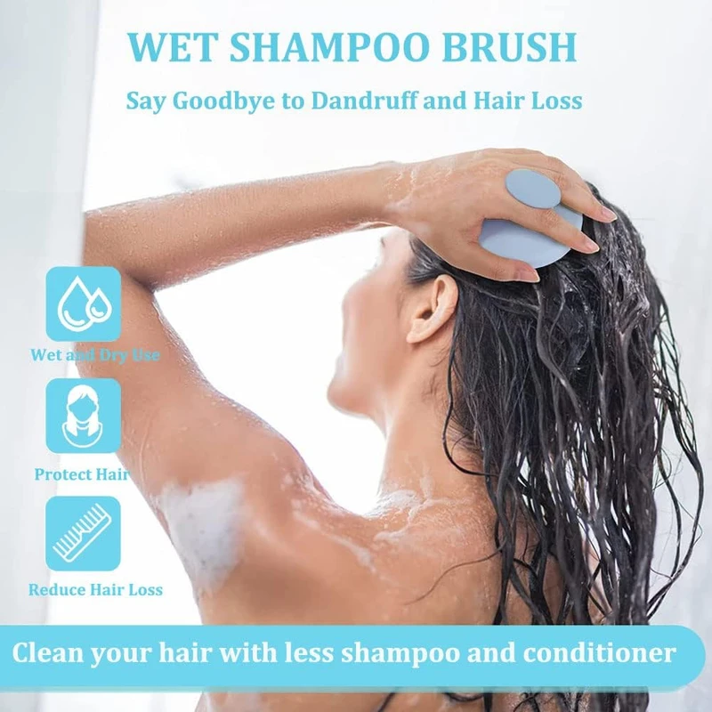 Silicone Hair Scalp Massager Brush - Image 5