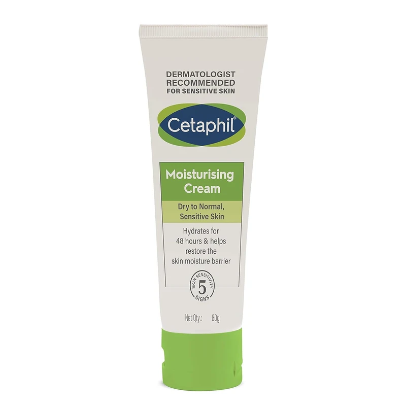 Cetaphil Moisturizing Cream Dry to Normal Sensitive skin (80gm)