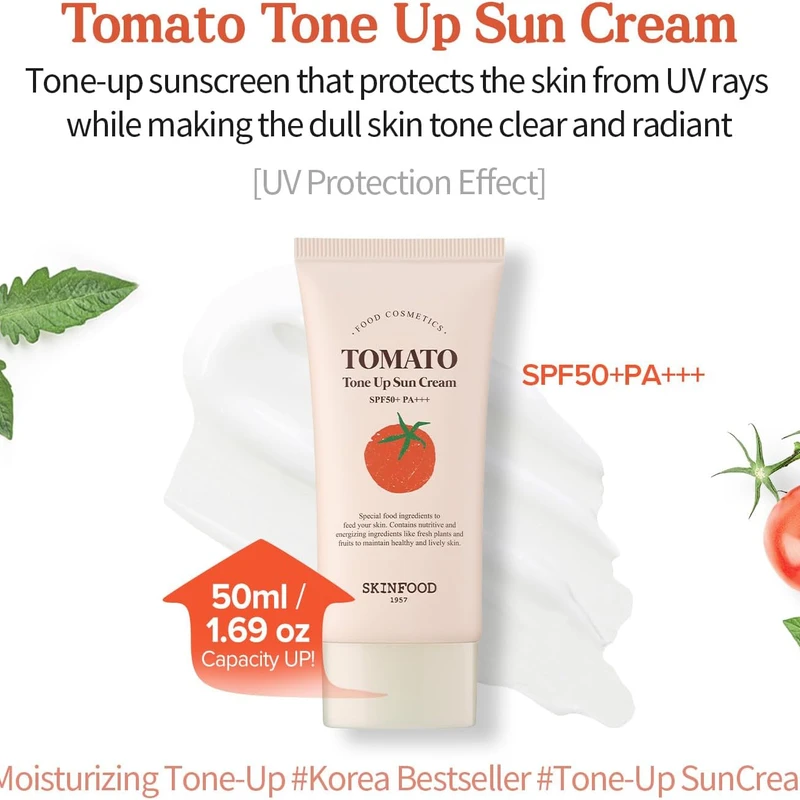 Skinfood Tomato Tone Up Sun Cream SPF 50 PA+++