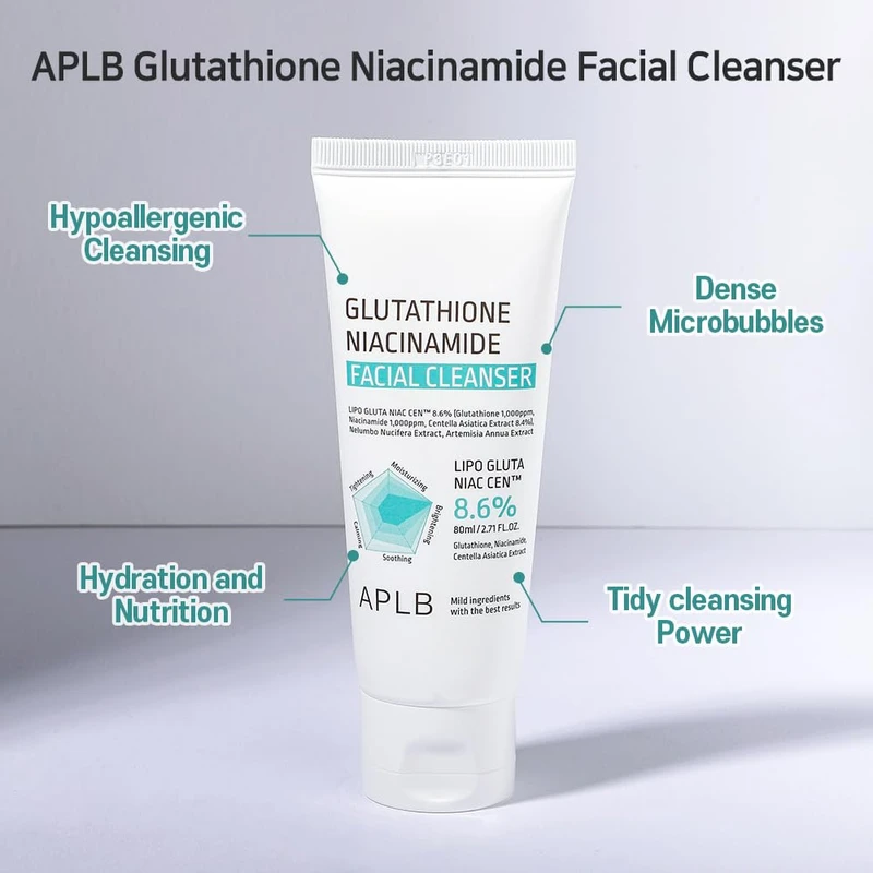 APLB Glutathione Niacinamide Facial Cleanser - Image 5
