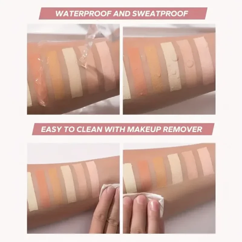 Beauty glaze Softly 6 Colors Concealer Palette - Image 6