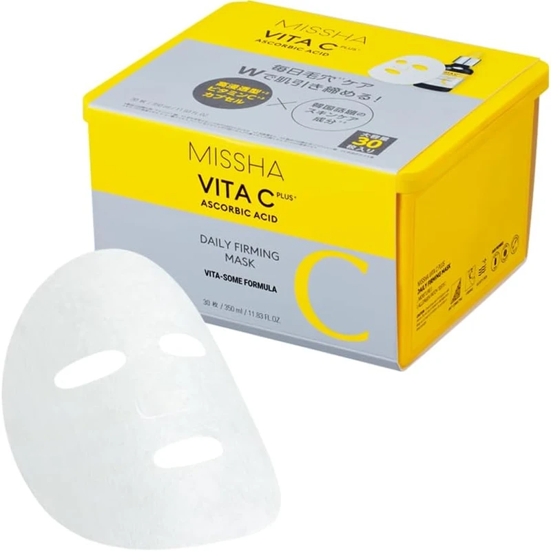 MISSHA Vita C Plus Daily Toning Sheet Mask (30pcs)