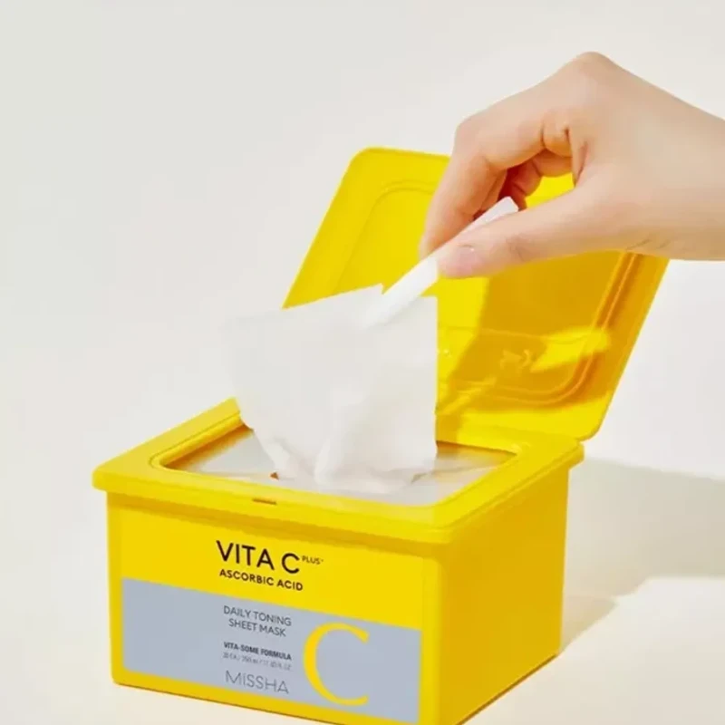 MISSHA Vita C Plus Daily Toning Sheet Mask (30pcs)