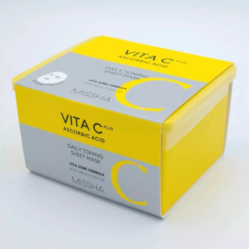 MISSHA Vita C Plus Daily Toning Sheet Mask (30pcs) - Image 6
