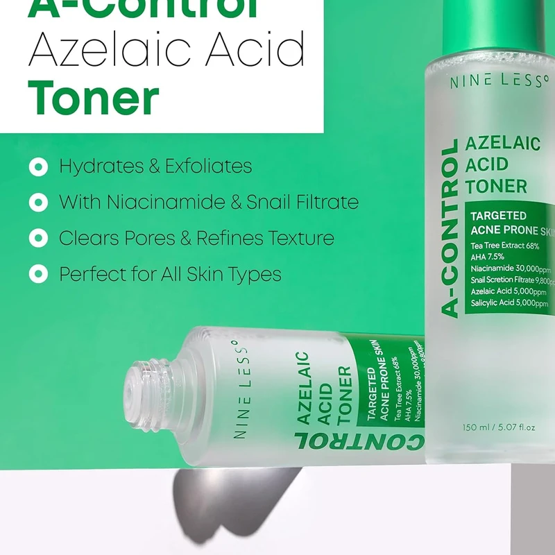 NINELESS A-Control Azelaic Acid Toner (150ml)