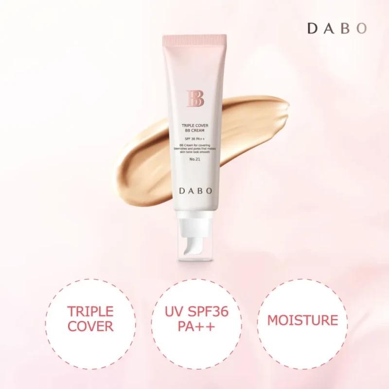Dabo Triple Cover BB Cream N21 with SPF (50ml)