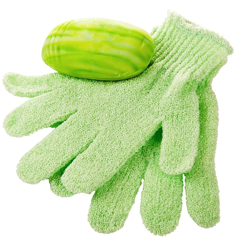 Exfoliating gloves Random color (1pcs) - Image 3