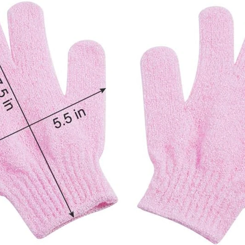 Exfoliating gloves Random color (1pcs) - Image 9