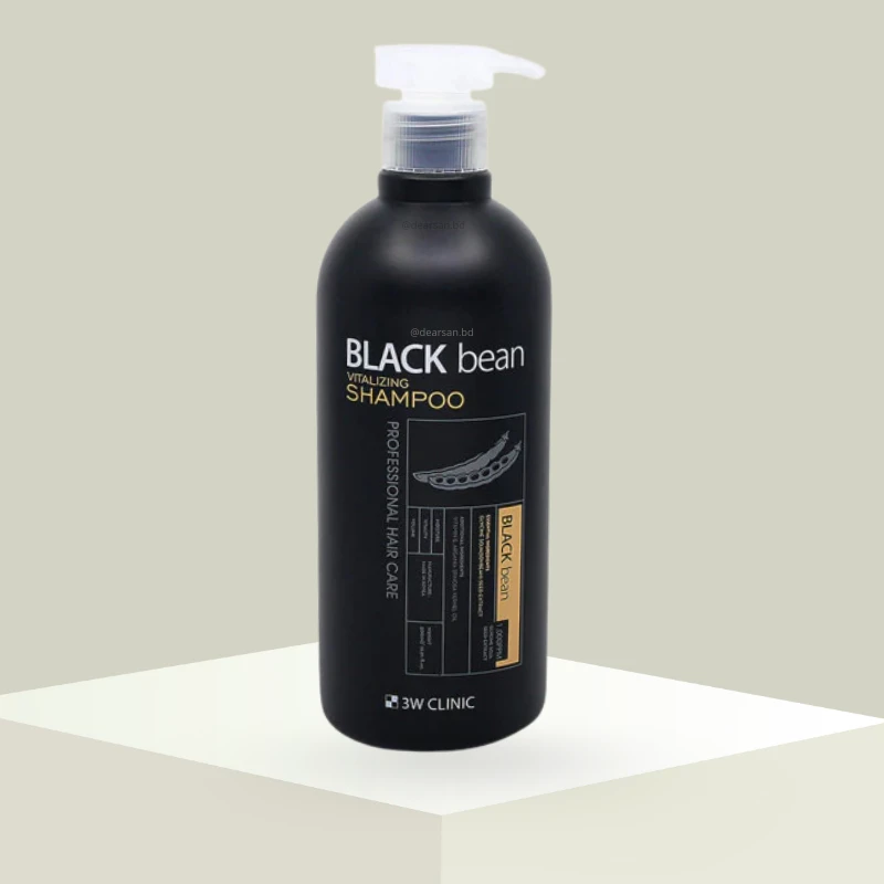 3W Clinic Black Bean Vitalizing Shampoo (500ml)
