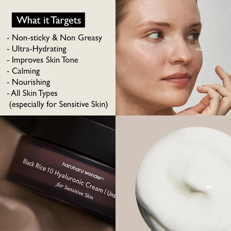 Haruharu Wonder Black Rice Hyaluronic Cream Unscented