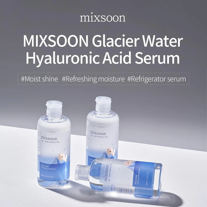 Mixsoon Glacier Water Hyaluronic Acid Serum (300ml) - Image 6