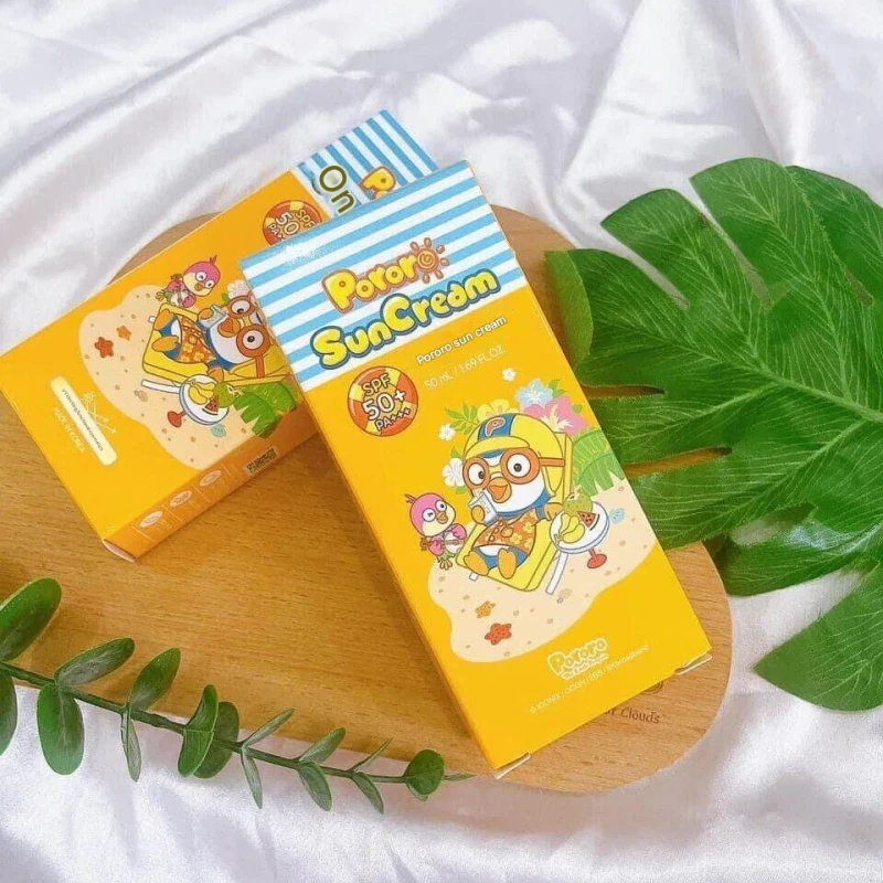 Pororo Baby Suncream SPF 50+ PA+++ (50ml) - Image 4