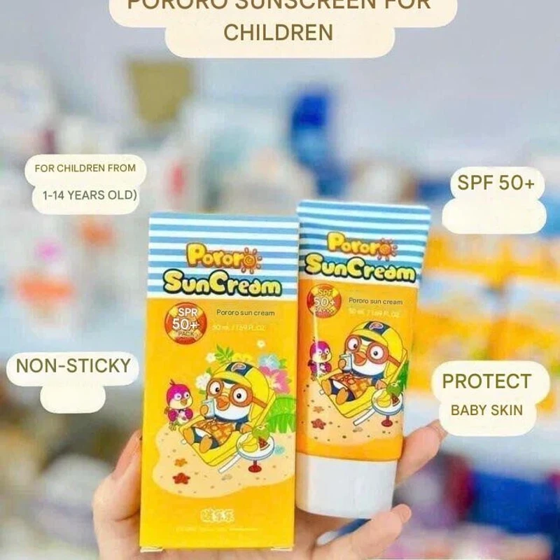 Pororo Baby Suncream SPF 50+ PA+++ (50ml) - Image 3