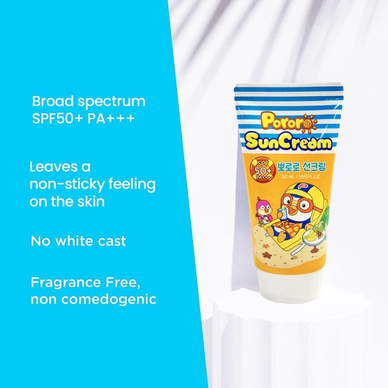Pororo Baby Suncream SPF 50+ PA+++ (50ml) - Image 5