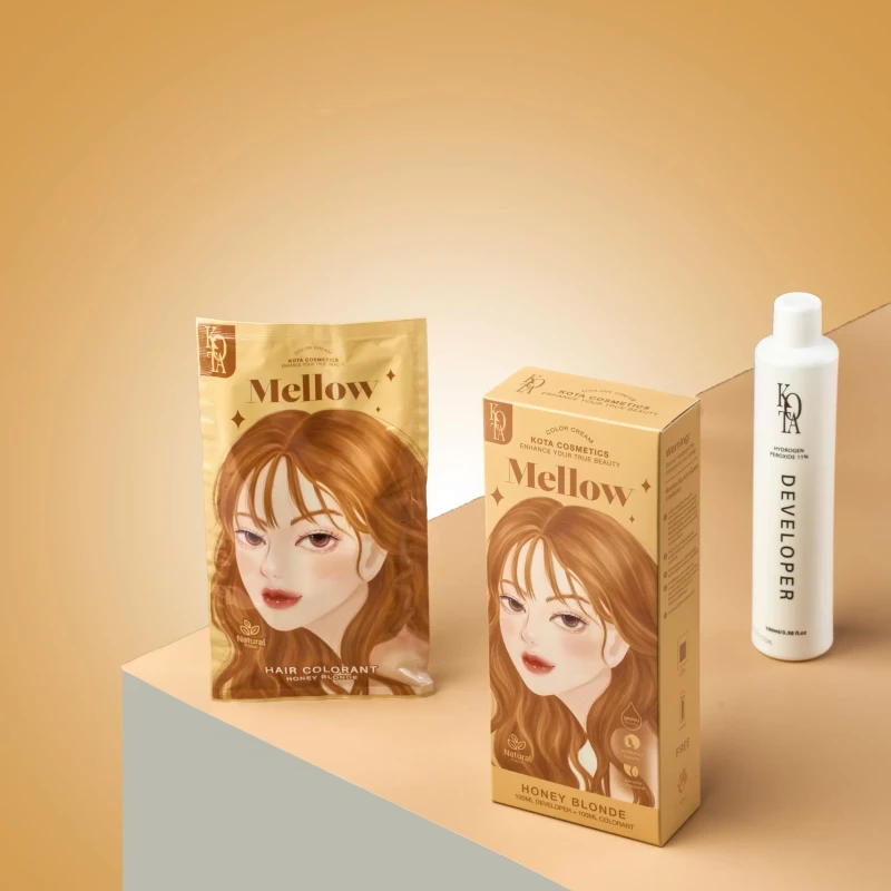 KOTA Hair Color Mellow (Honey Blonde) - Image 3