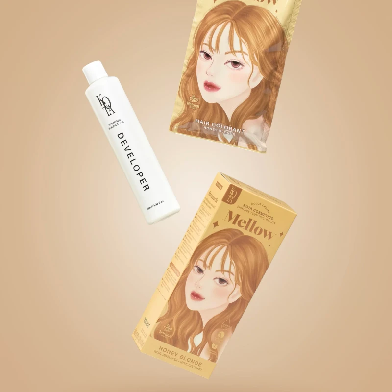 KOTA Hair Color Mellow (Honey Blonde) - Image 5
