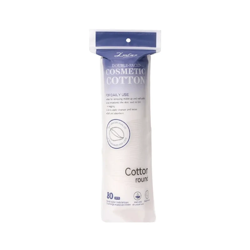 LMLTOP Double Faced Cosmetics Cotton Pad (80pcs)