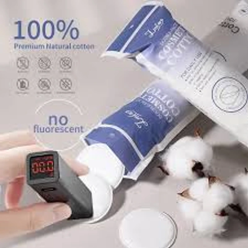 LMLTOP Double Faced Cosmetics Cotton Pad (80pcs)