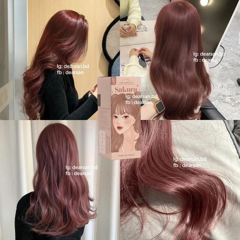 KOTA Hair Color Sakura (Pink Blonde)