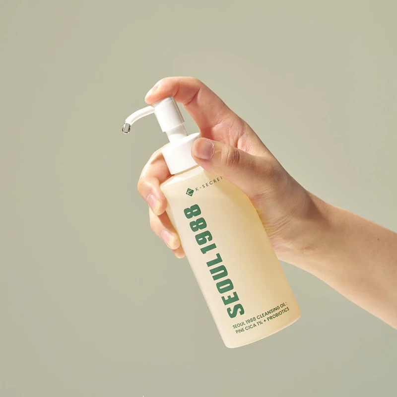 KSECRET SEOUL 1988 Cleansing Oil : Pine Cica 1% + Probiotics (200ml)
