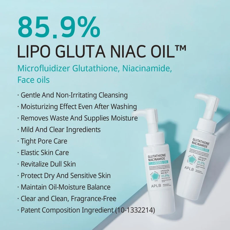 APLB Glutathione Niacinamide Cleansing Oil - Image 3