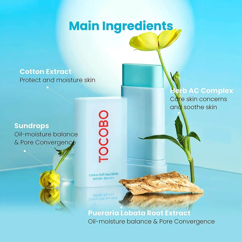 The Tocobo Cotton Soft Sun Stick SPF50 PA++++