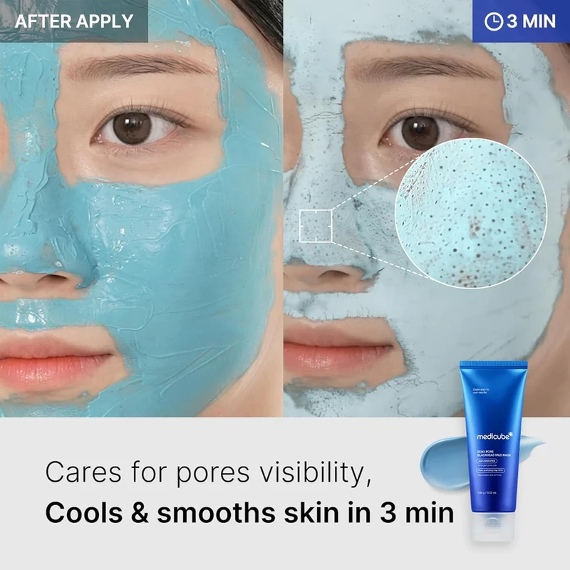 Medicube Zero Pore Blackhead Mud Mask  (100gm)