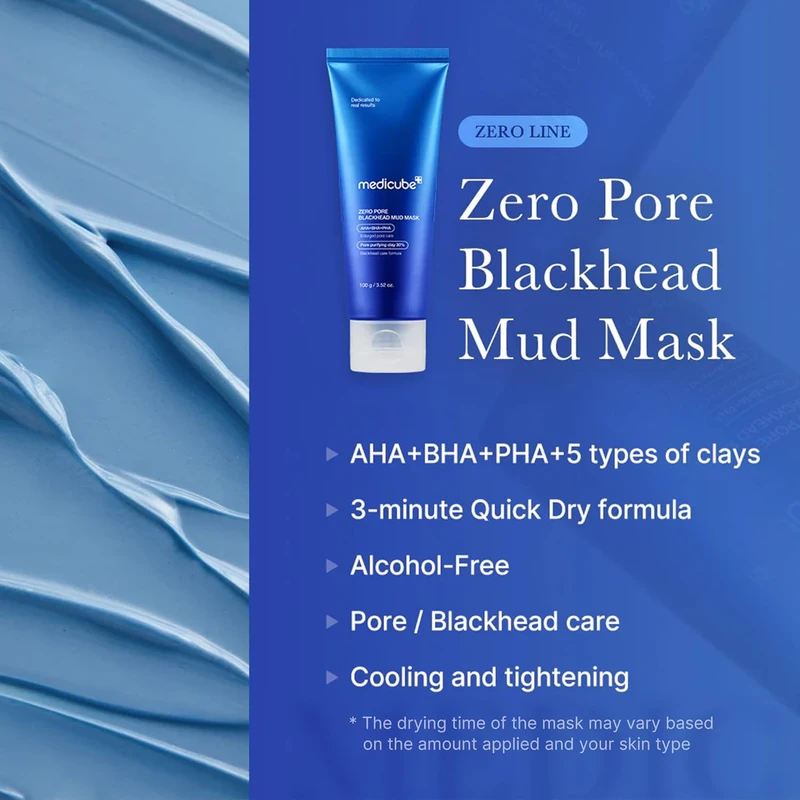 Medicube Zero Pore Blackhead Mud Mask  (100gm) - Image 3