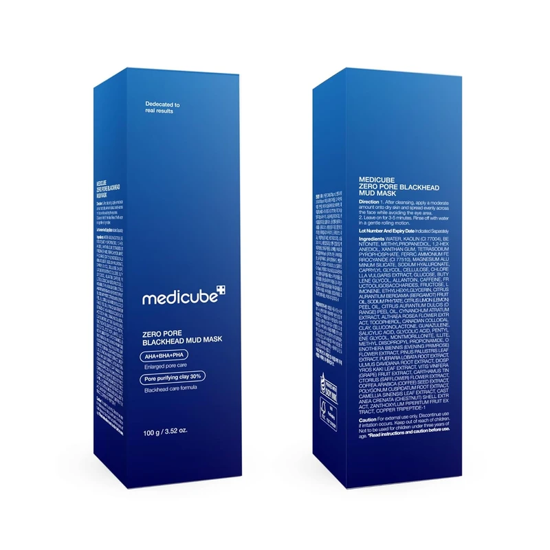Medicube Zero Pore Blackhead Mud Mask  (100gm) - Image 7