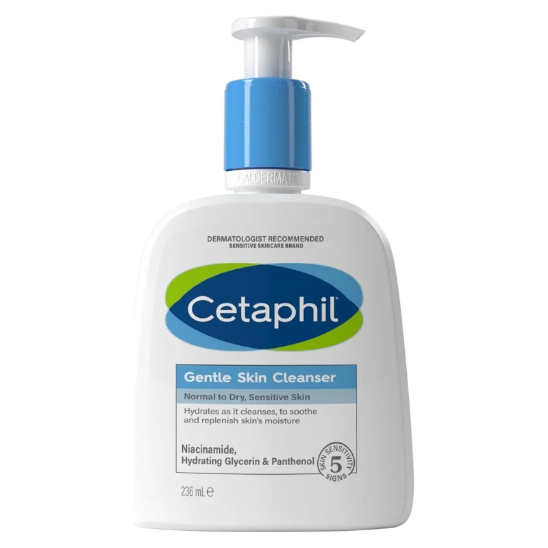 Cetaphil Gentle Skin Cleanser for normal to dry, sensitive skin (236ml)