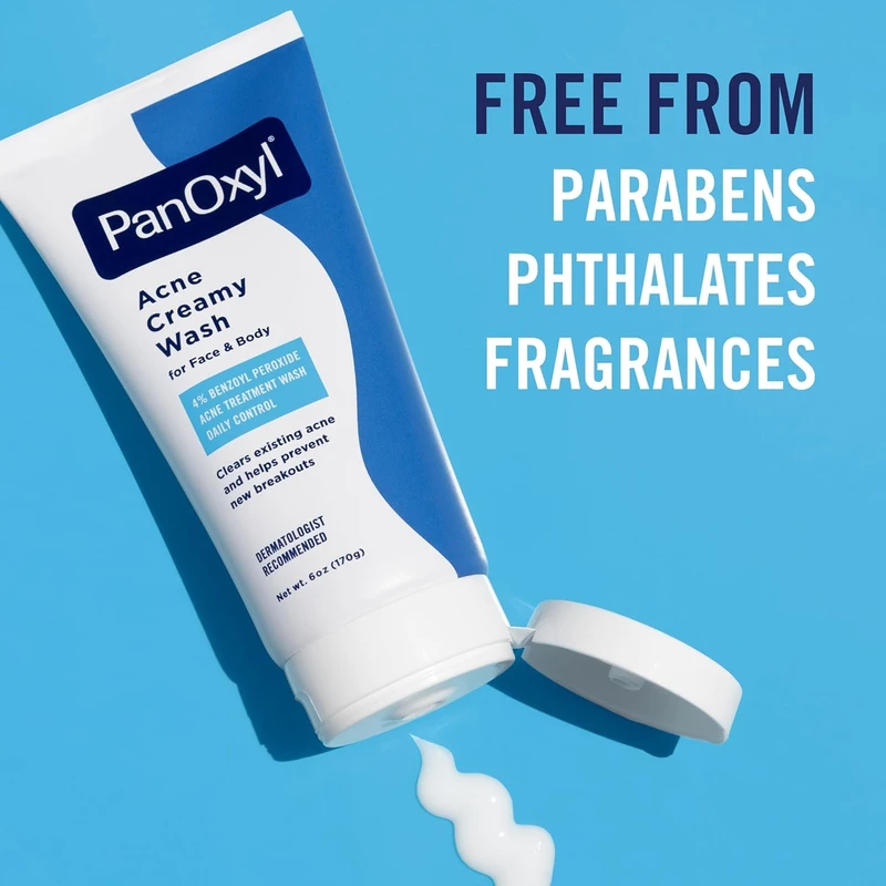 panoxyl acne foaming wash 4% benzoyl peroxide (Face & body) 156gm - Image 4