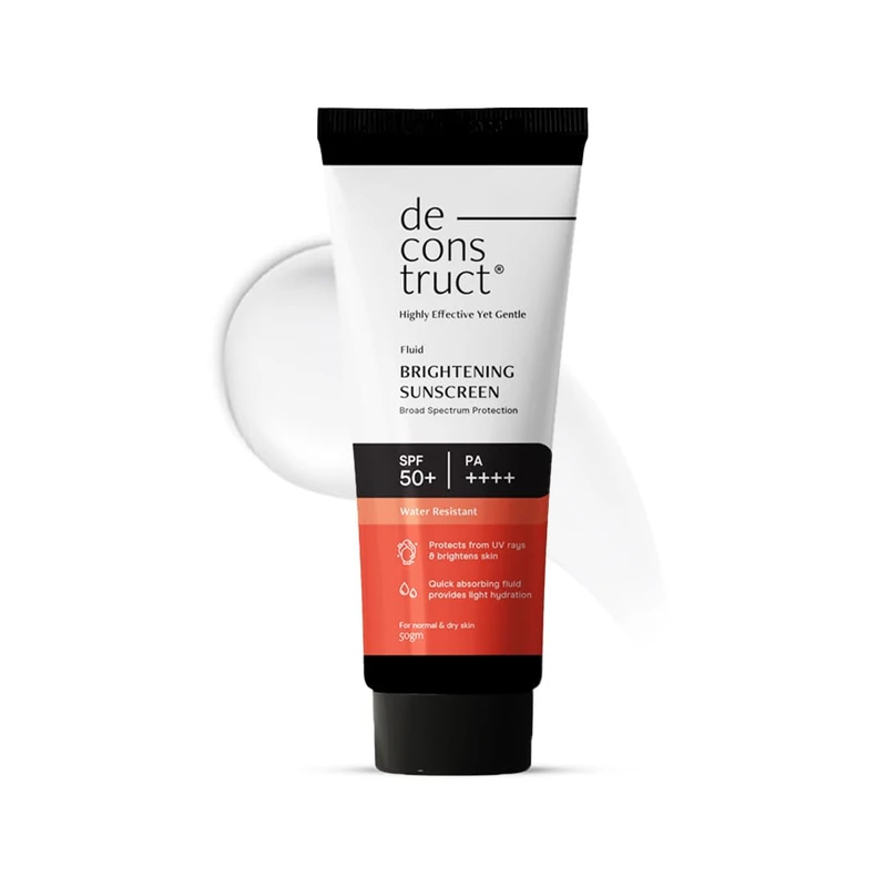 Deconstruct Brightening Fluid Sunscreen SPF 50+ with Niacinamide (50ml)