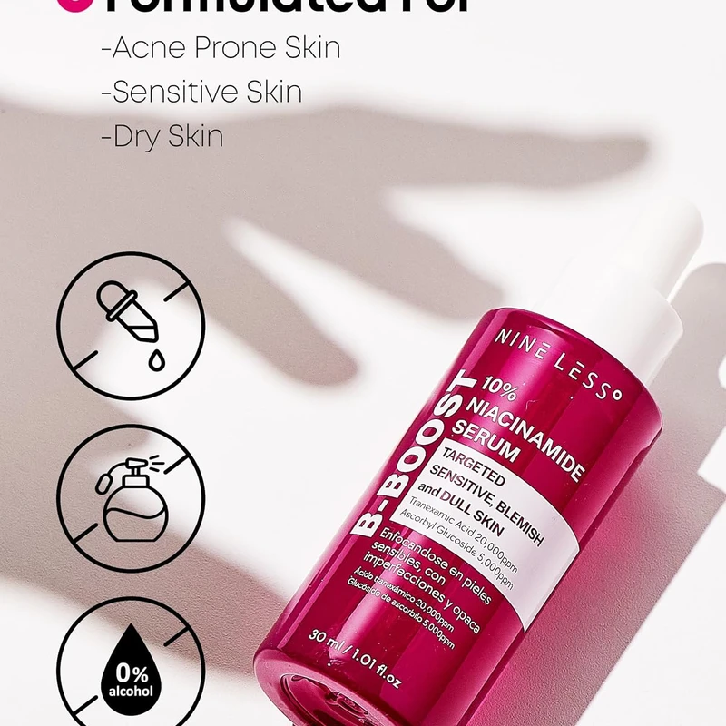 NINELESS B-Boost 10% Niacinamide Serum (30ml) - Image 5