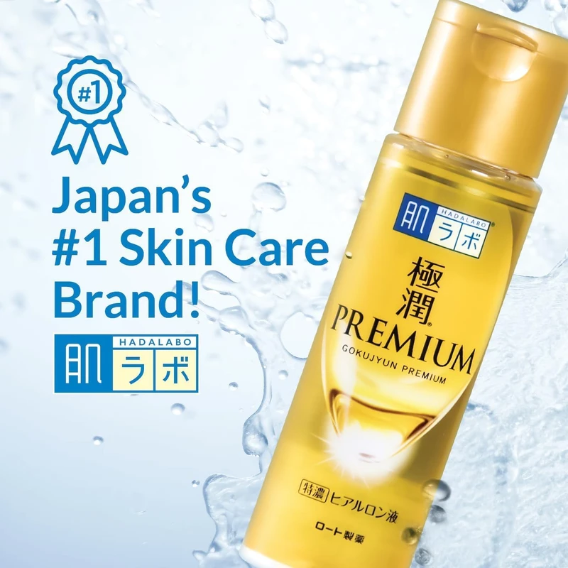 Hadalabo Gokujyun Premium Hyaluronic Moisturising Lotion 170 ml - Image 4