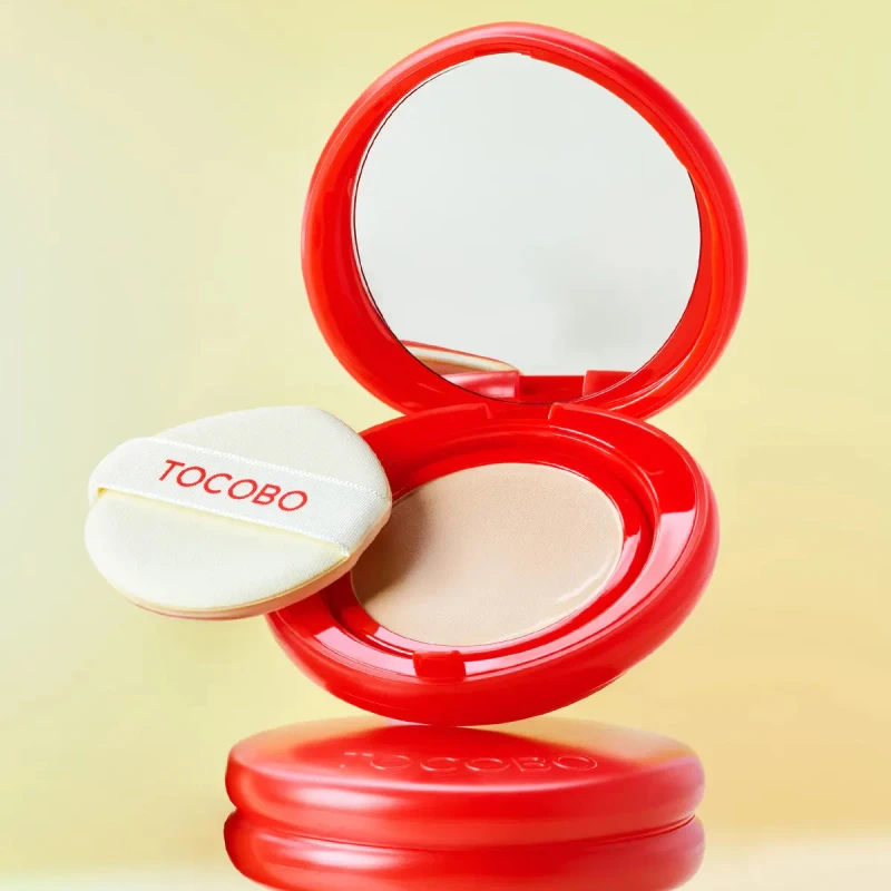 TOCOBO Apple Dewy Fit Cushion 21C Peach + Refill pack - Image 4
