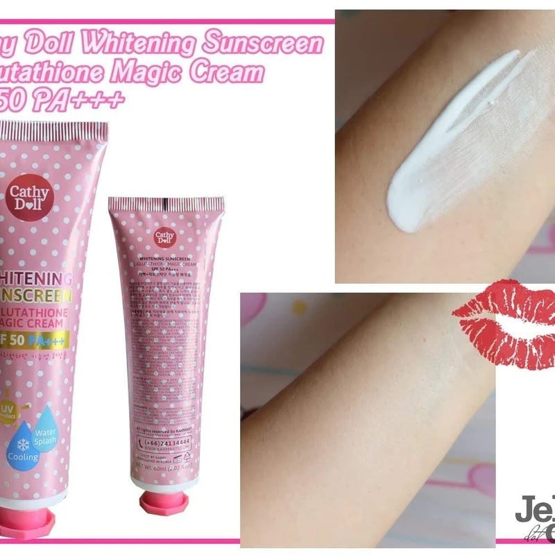 Cathy Doll sunscreens, L-Glutathione Magic Cream with SPF 50 PA+++ (60ml) - Image 4