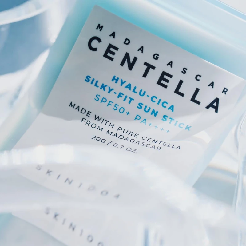 Skin1004 Madagascar Centella Hyalu-Cica Silky Fit Sun Stick SPF 50+ PA++++ (20gm) - Image 4