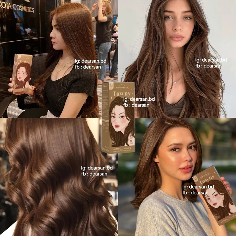 KOTA Hair Color Tawny (Natural Brown)