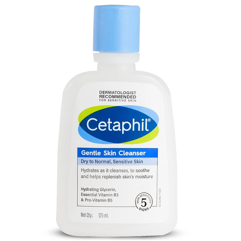 Cetaphil Gentle Skin Cleanser is designed for dry to normal, sensitive skin (125ml)